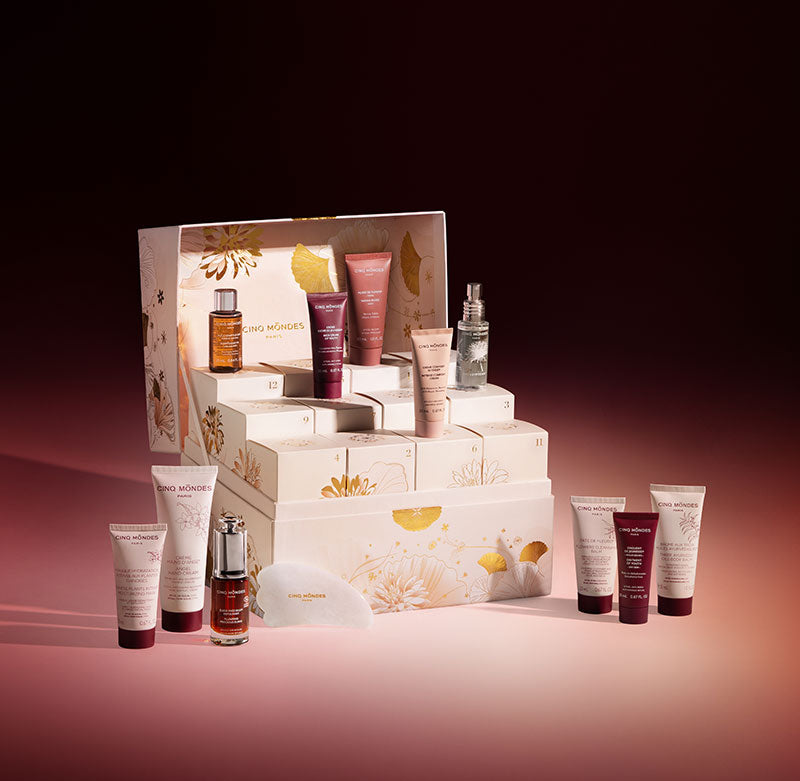 Cinq Mondes Advent Calendar Twelve Skincare and Bodycare Products