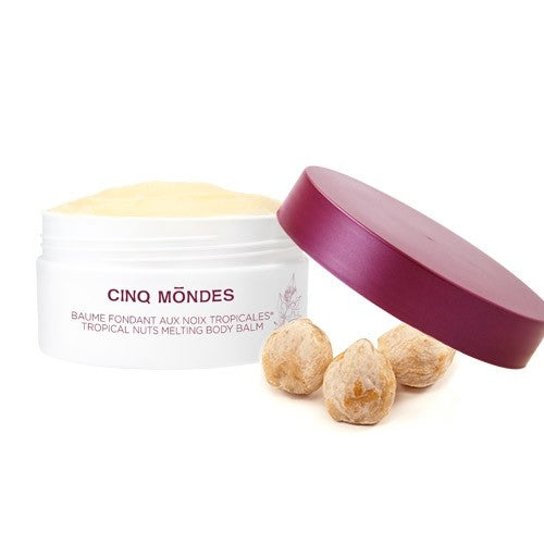 A heavenly scented, ultra-nourishing balm with a creamy, melting texture 