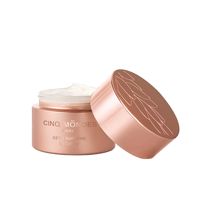 An innovative, patented age-defying cream with the miracle ingredient, Géto extract.. open 